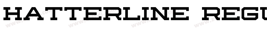 Hatterline Regular字体转换 Hatterline Regular字体转换